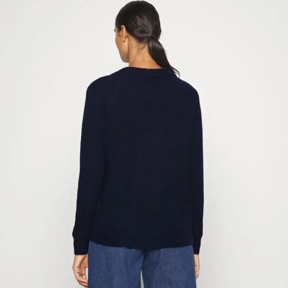 Selected Femme NWT LULU O-NECK NOOS - Jumper Sapphire melange Navy XL - Picture 13 of 15